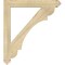 Ekena Millwork Olympic Arts & Crafts Rough Sawn Bracket, Douglas Fir, 4"W x 34"D x 38"H BKT04X34X38OLY03RDF - alternate 3